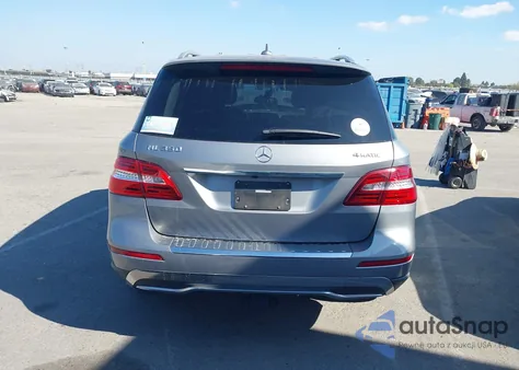 2015 Mercedes-Benz Ml 350 4Matic from USA, damaged, VIN 4JGDA5HB8FA599469